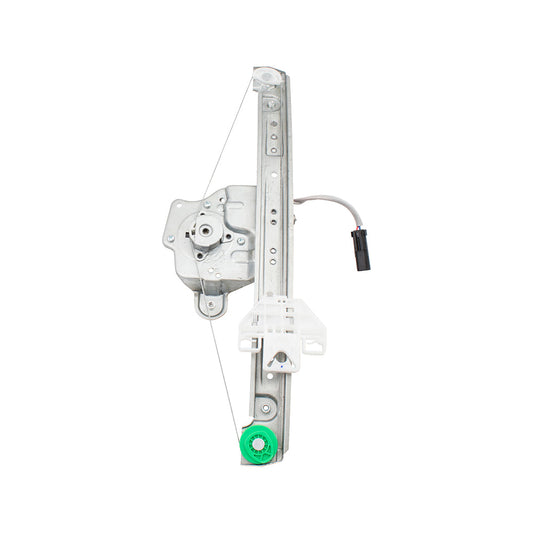 Drivers Rear Power Window Lift Regulator & Motor Assembly Compatible with 2004-2008 Pacifica 5020791AA
