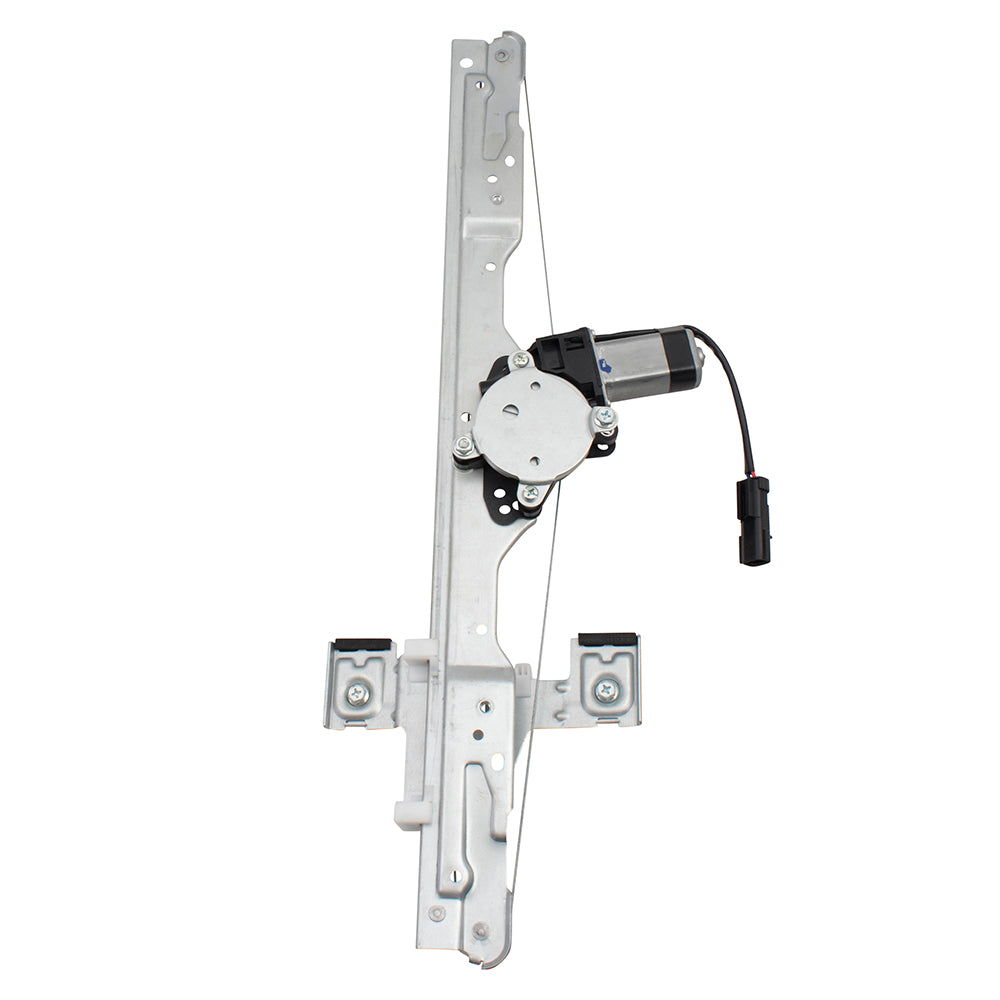 Pair Set Rear Power Window Lift Regulators & Motors Assemblies Compatible with 06-10 Commander 55396483AF 55396482AF CH1550117 CH1551117