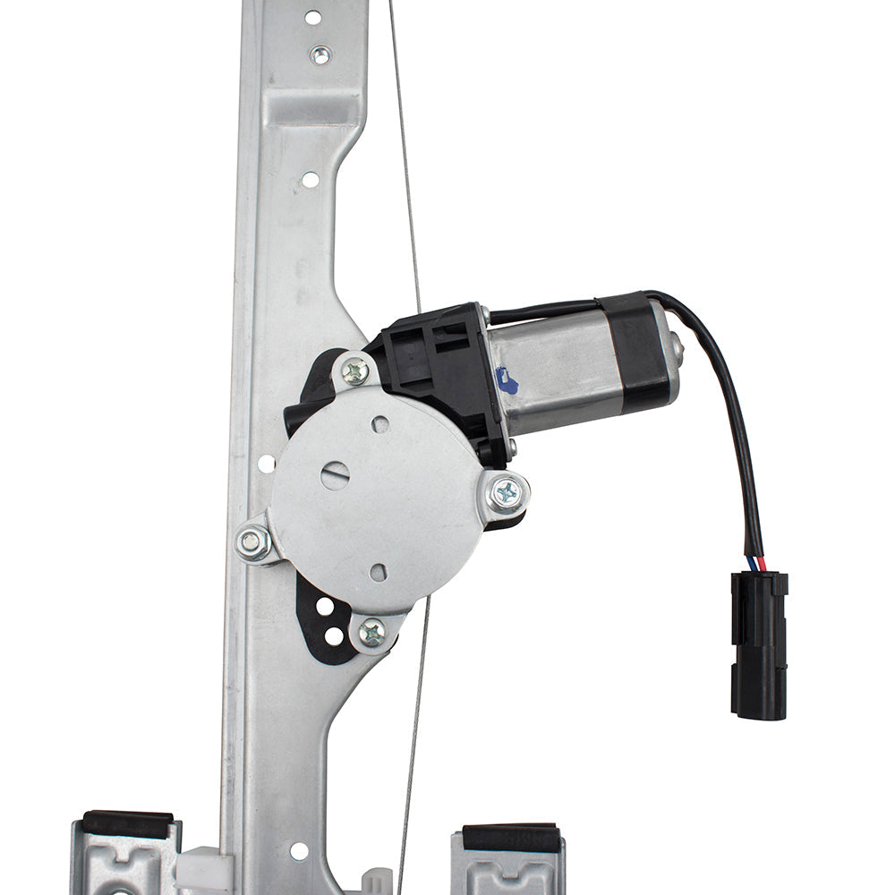 Driver Rear Power Window Lift Regulator & Motor Assembly Compatible with 2006-2010 Commander 55396483AF CH1550117