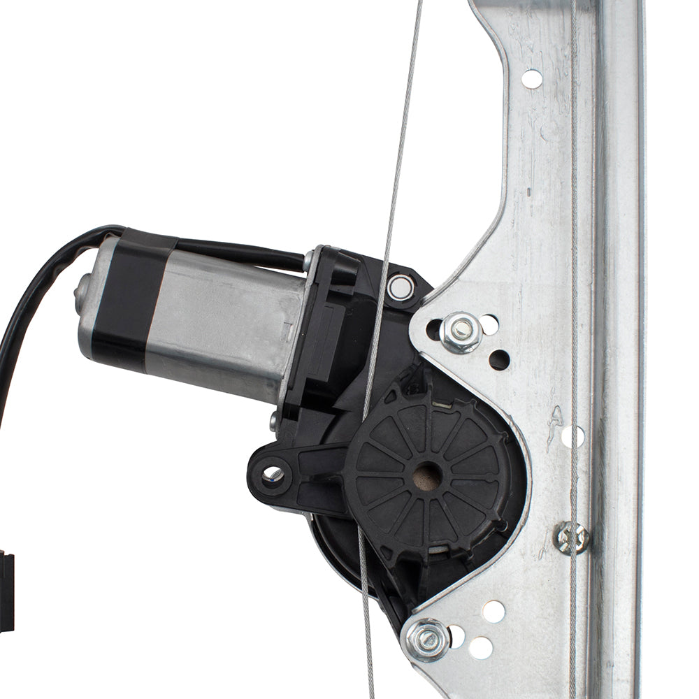 Driver Rear Power Window Lift Regulator & Motor Assembly Compatible with 2006-2010 Commander 55396483AF CH1550117
