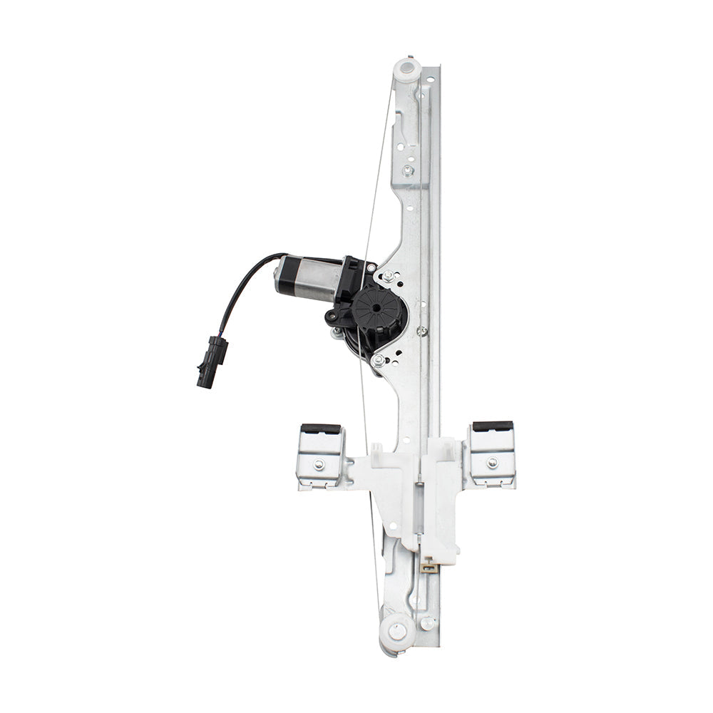 Driver Rear Power Window Lift Regulator & Motor Assembly Compatible with 2006-2010 Commander 55396483AF CH1550117