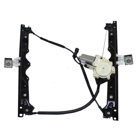 Driver Front Power Window Lift Regulator with Motor Assembly Compatible with 2005 Grand Cherokee 68045697AG