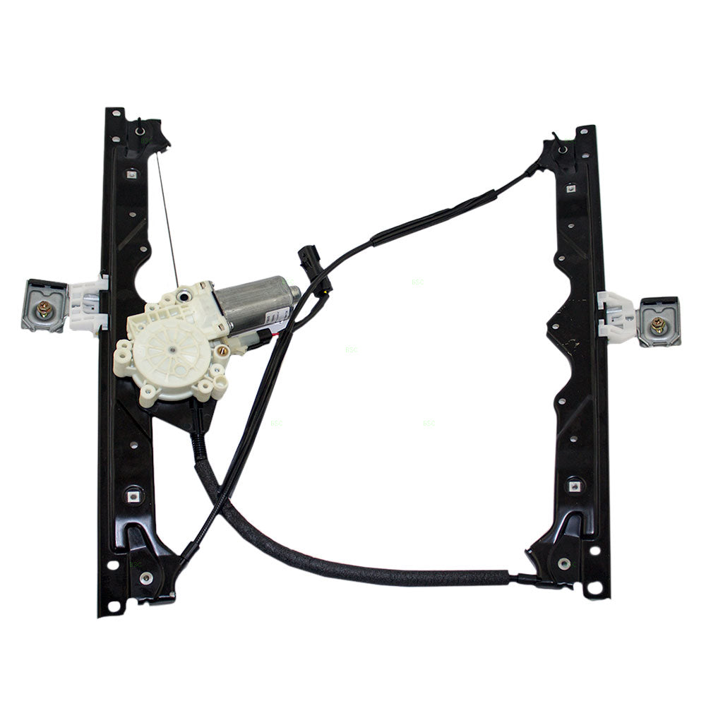 Passenger Front Power Window Lift Regulator with Motor Assembly Compatible with 2005 Grand Cherokee 68045696AG