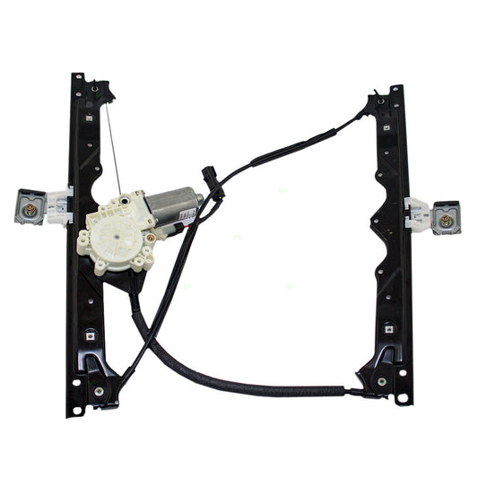 Passenger Front Power Window Lift Regulator with Motor Assembly Compatible with 2005 Grand Cherokee 68045696AG