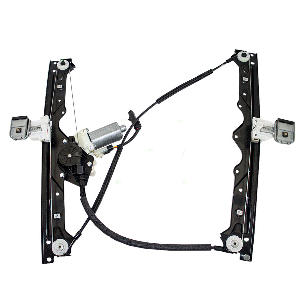 Driver Front Power Window Lift Regulator with Motor Assembly Compatible with 2005 Grand Cherokee 68045697AG