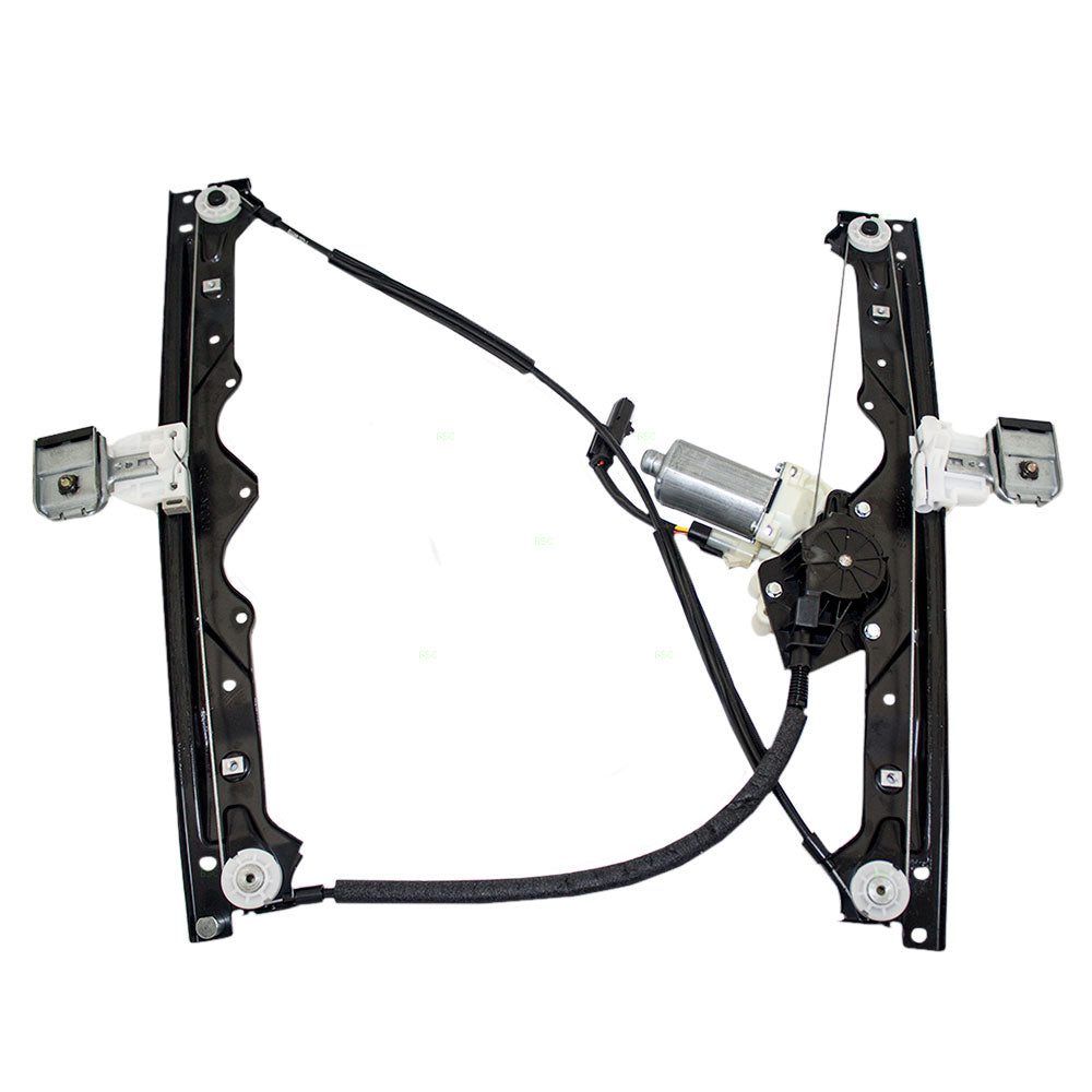 Passenger Front Power Window Lift Regulator with Motor Assembly Compatible with 2005 Grand Cherokee 68045696AG