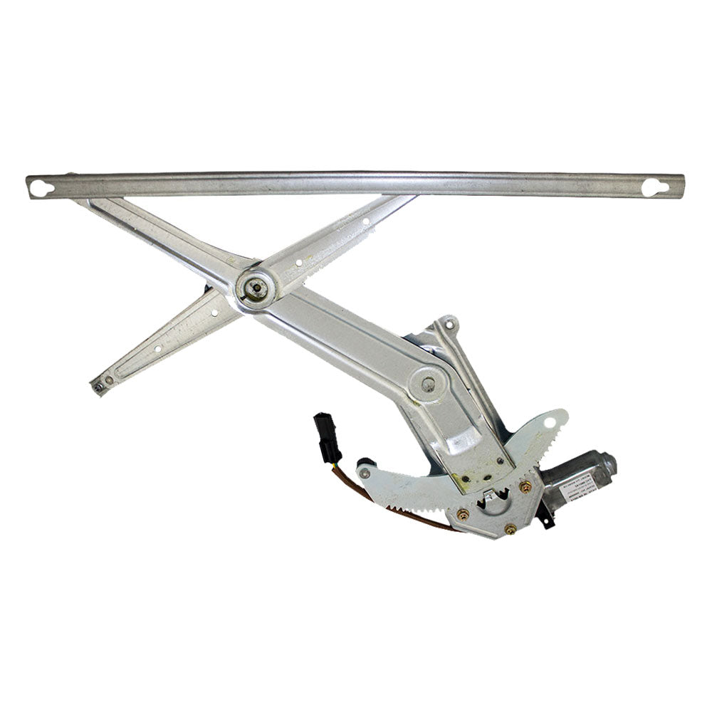 Passenger Front Power Window Lift Regulator with Motor Assembly Compatible with 1997-2004 Dakota Cab Club Cab 55255618AC