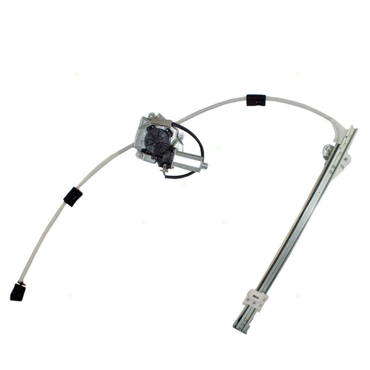 Driver Rear Power Window Lift Regulator with Motor Assembly OEM Style Compatible with 2002-2007 Liberty with Ball Stud Type Glass 68059647AA