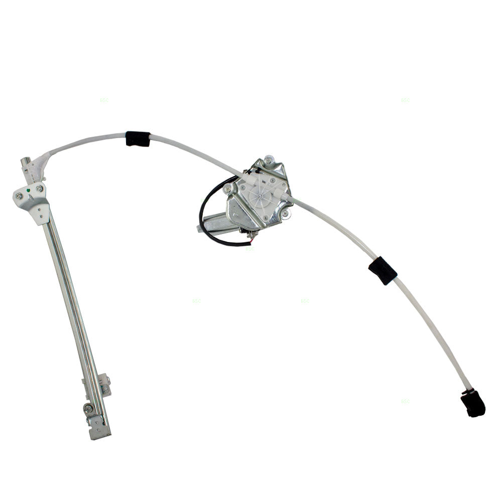 Driver Rear Power Window Lift Regulator with Motor Assembly OEM Style Compatible with 2002-2007 Liberty with Ball Stud Type Glass 68059647AA