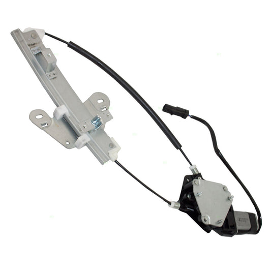 Driver Rear Power Window Lift Regulator with Motor Assembly Compatible with 2001-2006 Stratus Sebring Sedan 5016519AB