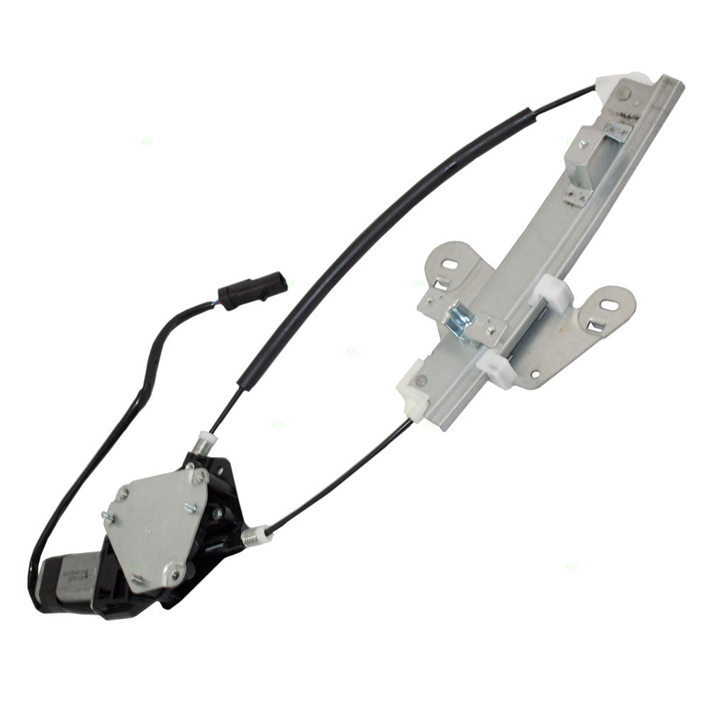 Passenger Rear Power Window Lift Regulator with Motor Assembly Compatible with 2001-2006 Stratus Sebring Sedan 5016518AB