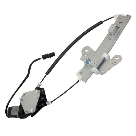Passenger Rear Power Window Lift Regulator with Motor Assembly Compatible with 2001-2006 Stratus Sebring Sedan 5016518AB