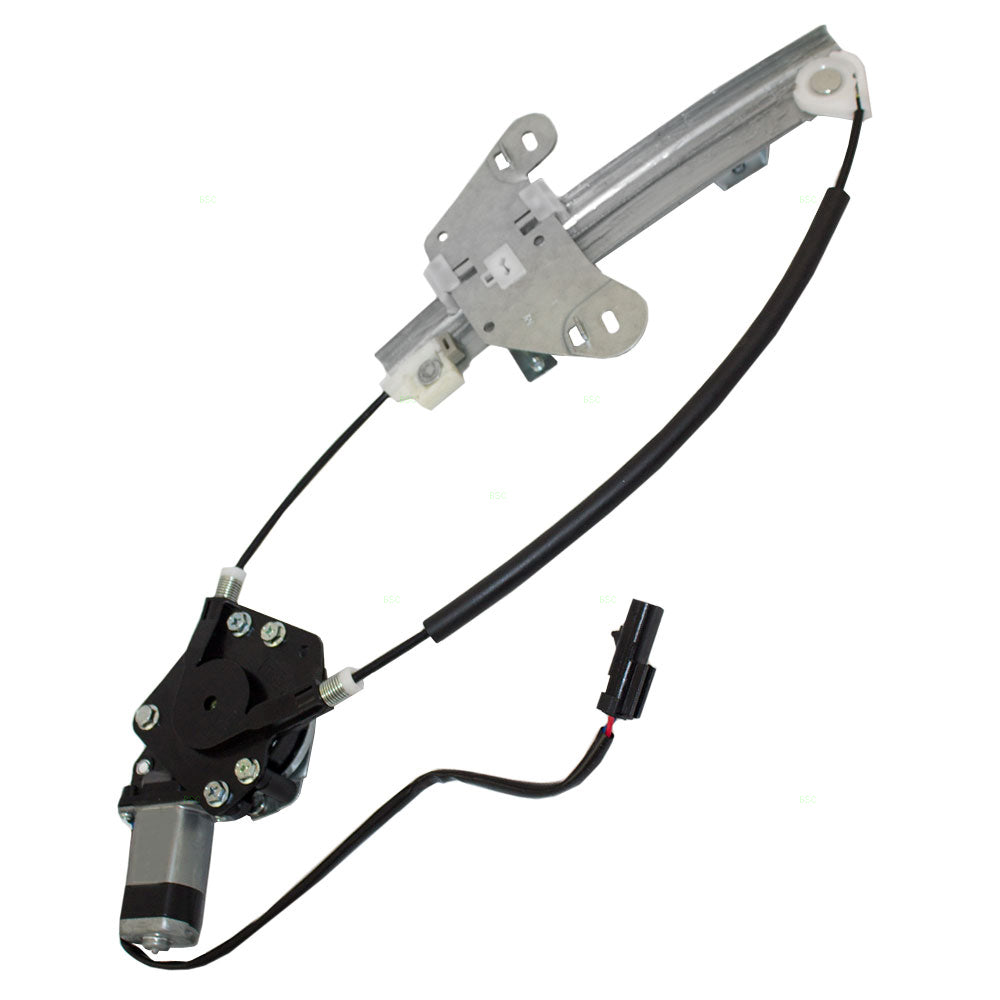 Passenger Rear Power Window Lift Regulator with Motor Assembly Compatible with 2001-2006 Stratus Sebring Sedan 5016518AB