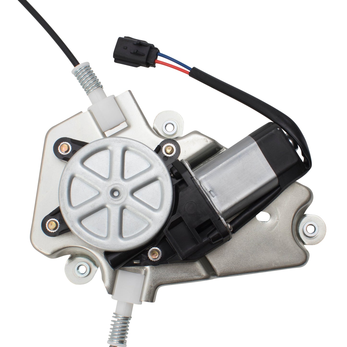 Passenger Front Power Window Lift Regulator with Motor Assembly Upgrade Style Compatible with 2006-2007 Liberty with Hole Type Glass 4589268AD