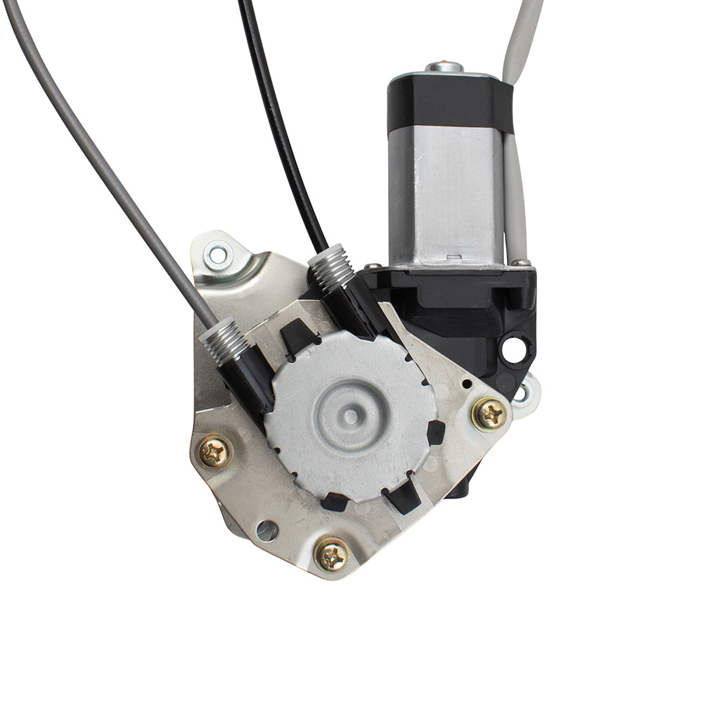 Driver and Passenger Rear Power Window Lift Regulators with Motors Assemblies Upgrade Type Compatible with 06-07 SUV 4589267AD 4589266AD