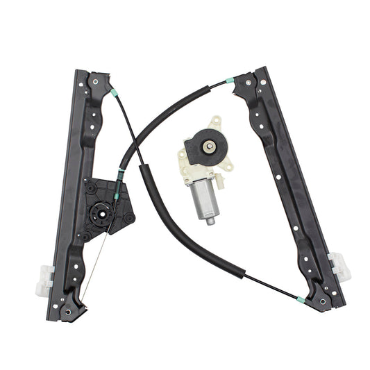 Driver Front Power Window Lift Regulator w/Motor 2 Pin Connector Assembly Compatible with 2008-2010 Avenger 68023491AA