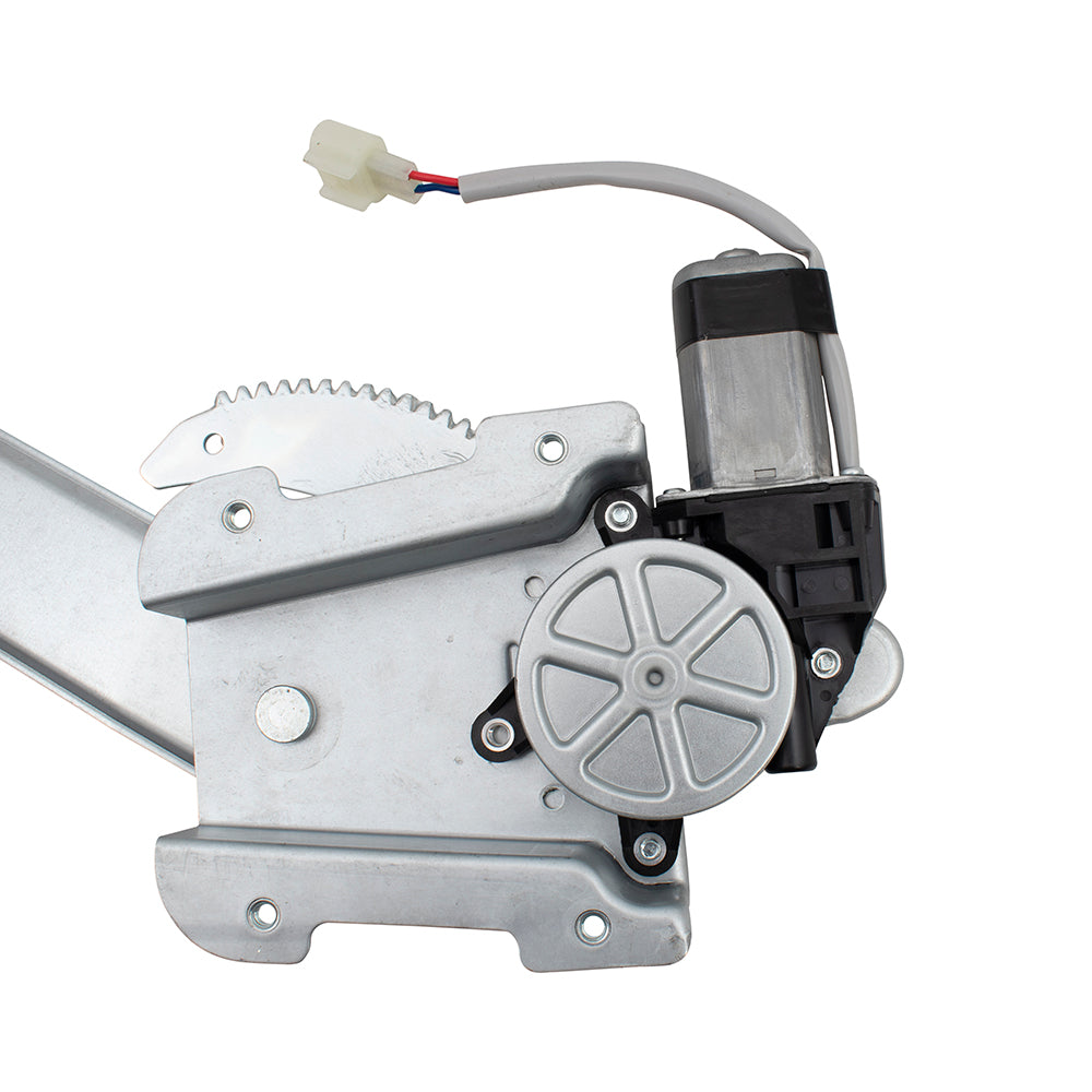 Drivers Rear Power Window Lift Regulator w/ Motor Assembly Compatible with 04-09 Aspen Durango 55362209AC