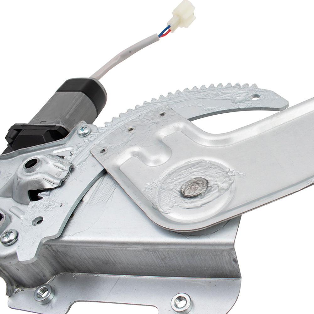 Drivers Rear Power Window Lift Regulator w/ Motor Assembly Compatible with 04-09 Aspen Durango 55362209AC