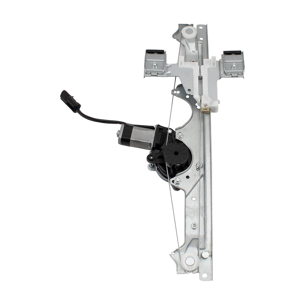 Driver Rear Power Window Lift Regulator w/ Motor Assembly Compatible with 2005-2010 Grand Cherokee 55394229AG 55394229AF