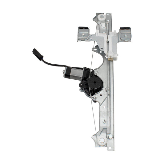Driver Rear Power Window Lift Regulator w/ Motor Assembly Compatible with 2005-2010 Grand Cherokee 55394229AG 55394229AF