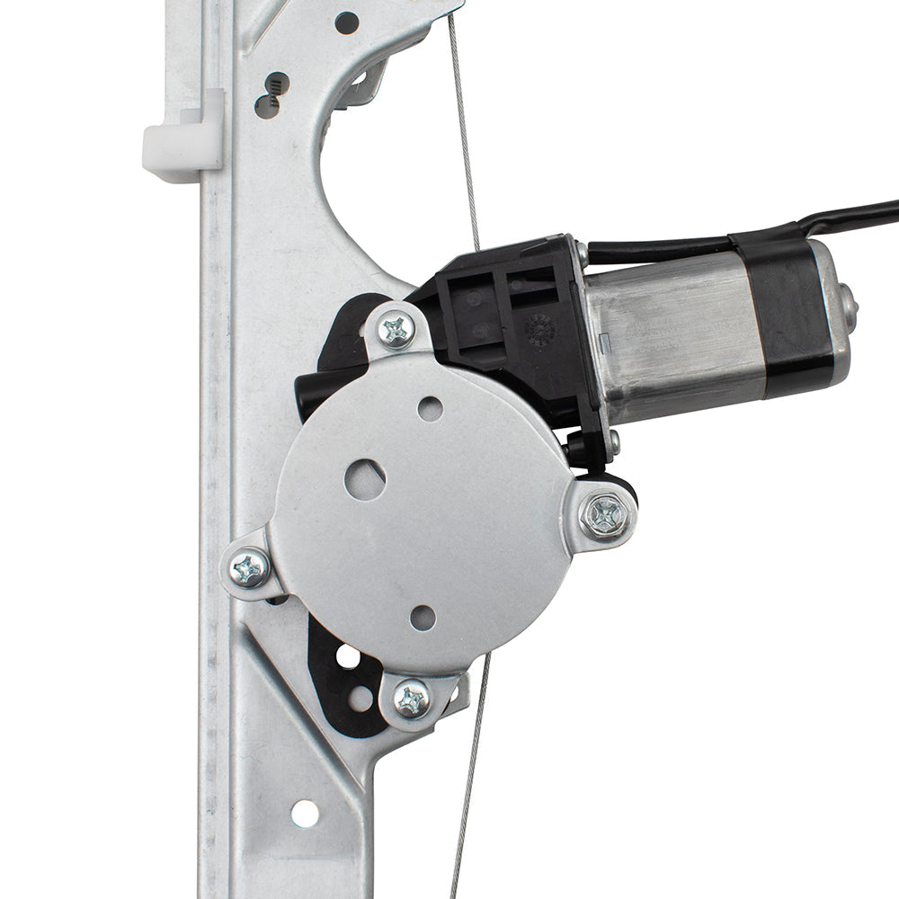 Pair Set Rear Power Window Lift Regulators w/Motors Assemblies Compatible with 05-10 Grand Cherokee 55394229AG 55394228AG