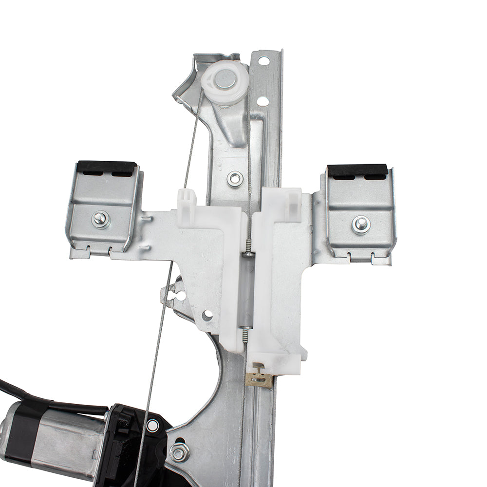 Driver Rear Power Window Lift Regulator w/ Motor Assembly Compatible with 2005-2010 Grand Cherokee 55394229AG 55394229AF