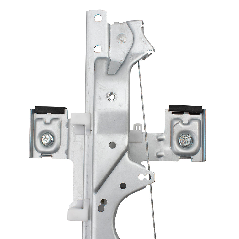 Driver Rear Power Window Lift Regulator w/ Motor Assembly Compatible with 2005-2010 Grand Cherokee 55394229AG 55394229AF