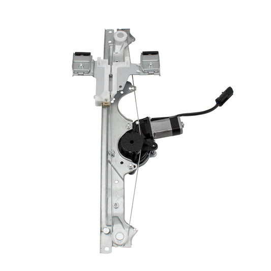 Passenger Rear Power Window Lift Regulator w/ Motor Assembly Compatible with 2005-2010 Grand Cherokee 55394228AG 55394228AF