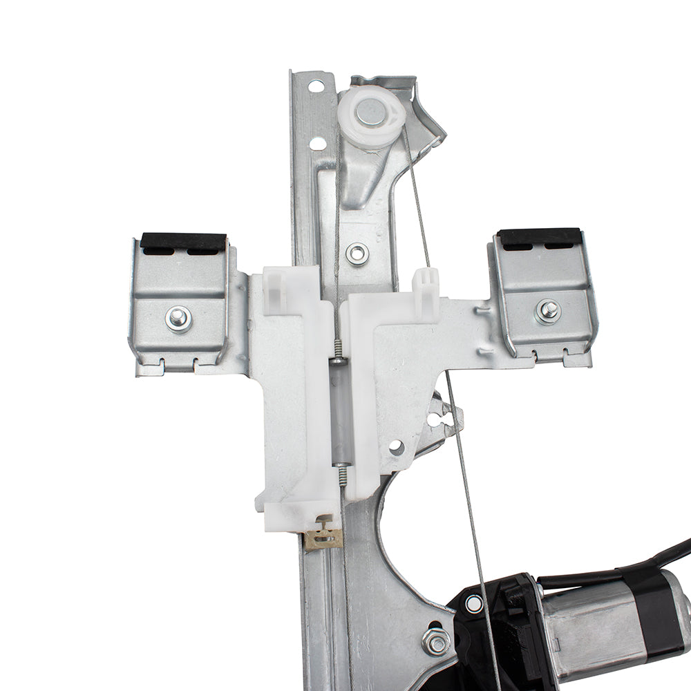 Passenger Rear Power Window Lift Regulator w/ Motor Assembly Compatible with 2005-2010 Grand Cherokee 55394228AG 55394228AF