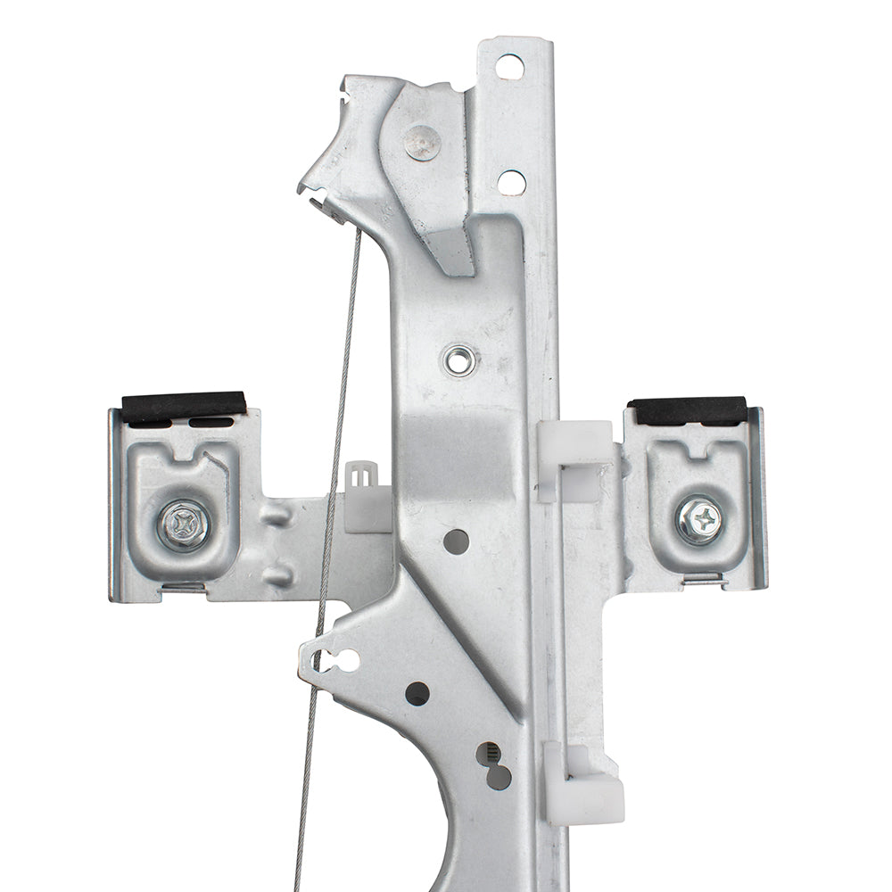 Passenger Rear Power Window Lift Regulator w/ Motor Assembly Compatible with 2005-2010 Grand Cherokee 55394228AG 55394228AF