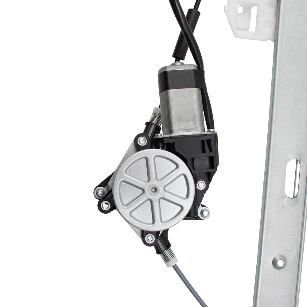 Front Driver Power Window Regulator & Motor Assembly Compatible with 2007-2017 Wrangler 2018 Wrangler JK & Unlimited