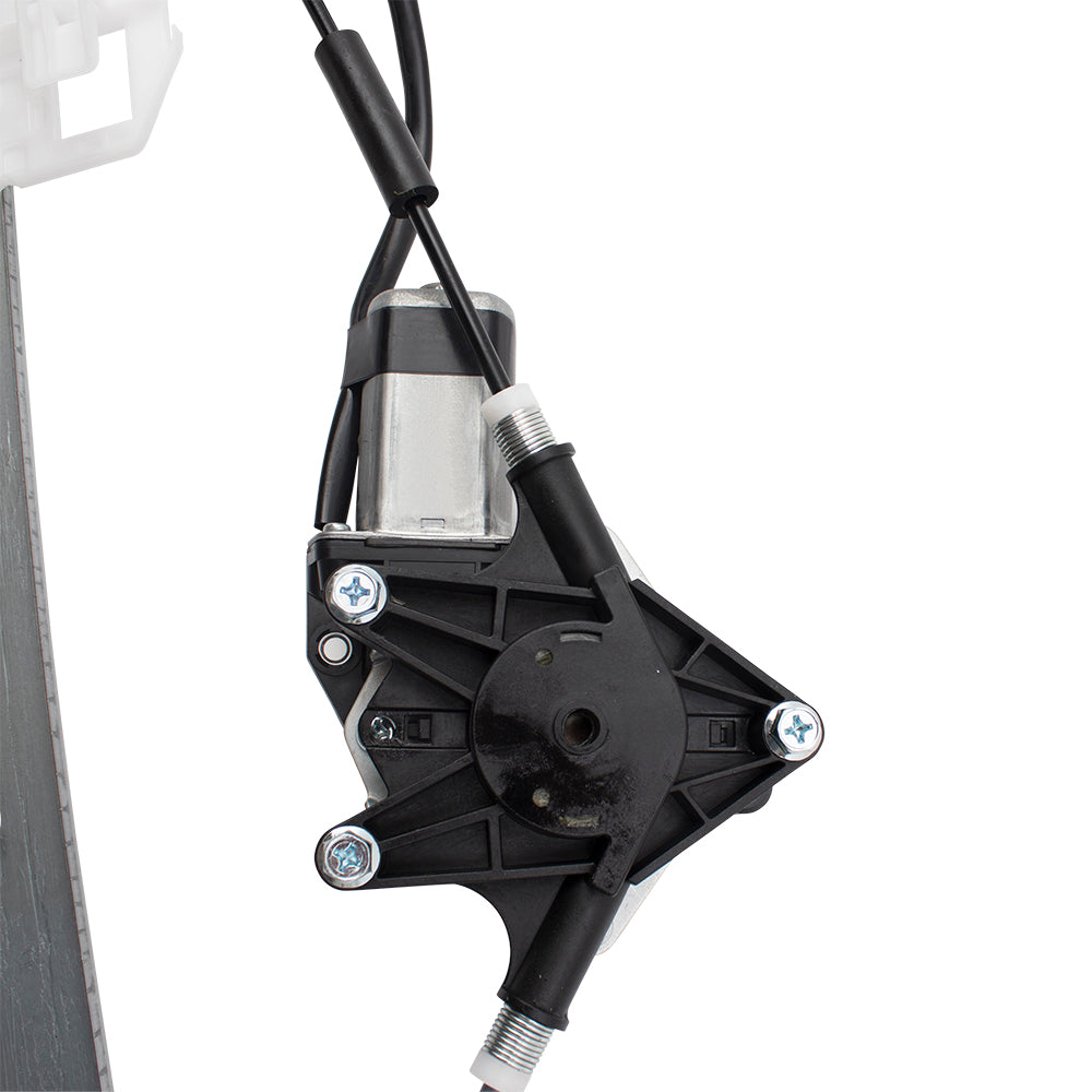 Front Driver Power Window Regulator & Motor Assembly Compatible with 2007-2017 Wrangler 2018 Wrangler JK & Unlimited