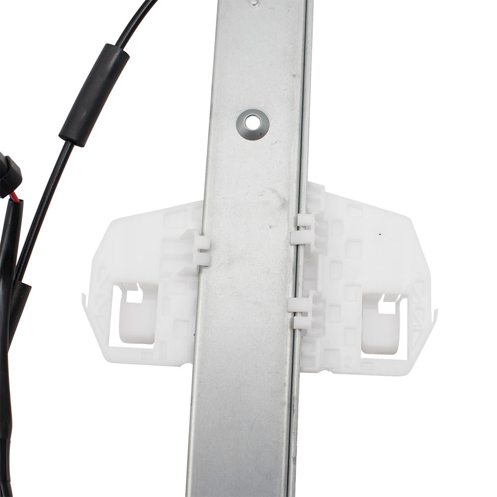 Front Driver Power Window Regulator & Motor Assembly Compatible with 2007-2017 Wrangler 2018 Wrangler JK & Unlimited