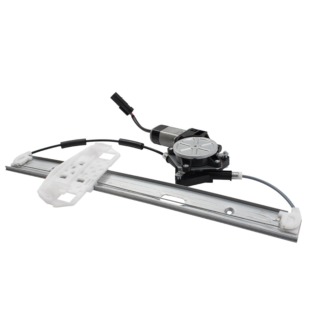 Front Driver Power Window Regulator & Motor Assembly Compatible with 2007-2017 Wrangler 2018 Wrangler JK & Unlimited