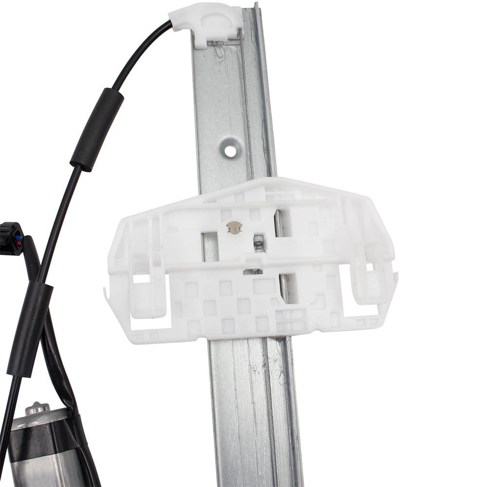 Pair Set Rear Power Window Lift Regulators w/ Motors Assemblies Compatible with 07-18 Wrangler 68014951AA 68014950AA