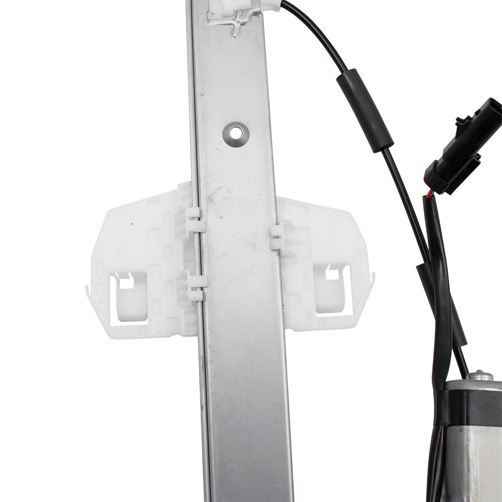 Pair Set Rear Power Window Lift Regulators w/ Motors Assemblies Compatible with 07-18 Wrangler 68014951AA 68014950AA