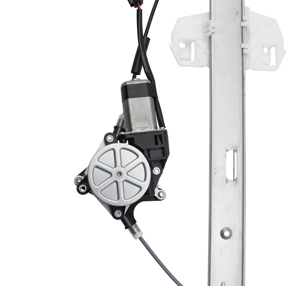 Driver Rear Power Window Lift Regulator w/ Motor Assembly Compatible with 2007-2018 Wrangler 68014951AA 68014953AA