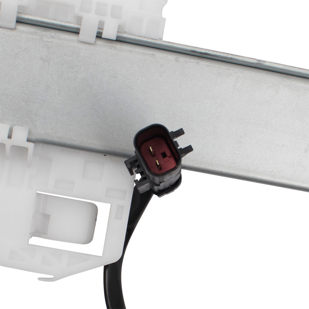 Driver Rear Power Window Lift Regulator w/ Motor Assembly Compatible with 2007-2018 Wrangler 68014951AA 68014953AA