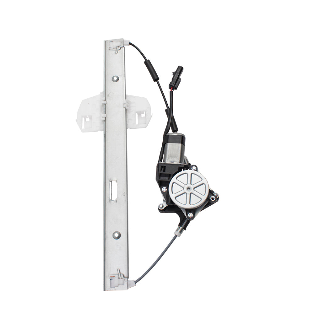 Passenger Rear Power Window Lift Regulator w/ Motor Assembly Compatible with 2007-2018 Wrangler 68014950AA 68014952AA