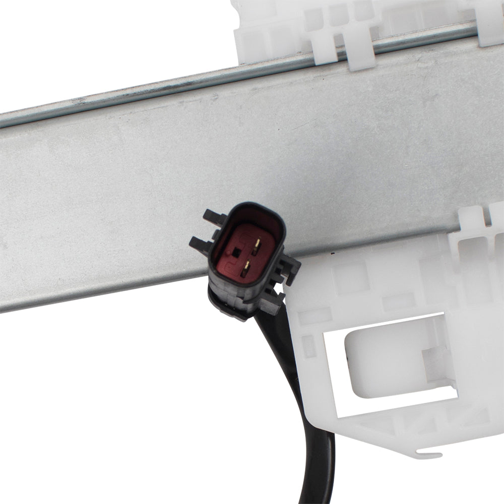 Passenger Rear Power Window Lift Regulator w/ Motor Assembly Compatible with 2007-2018 Wrangler 68014950AA 68014952AA