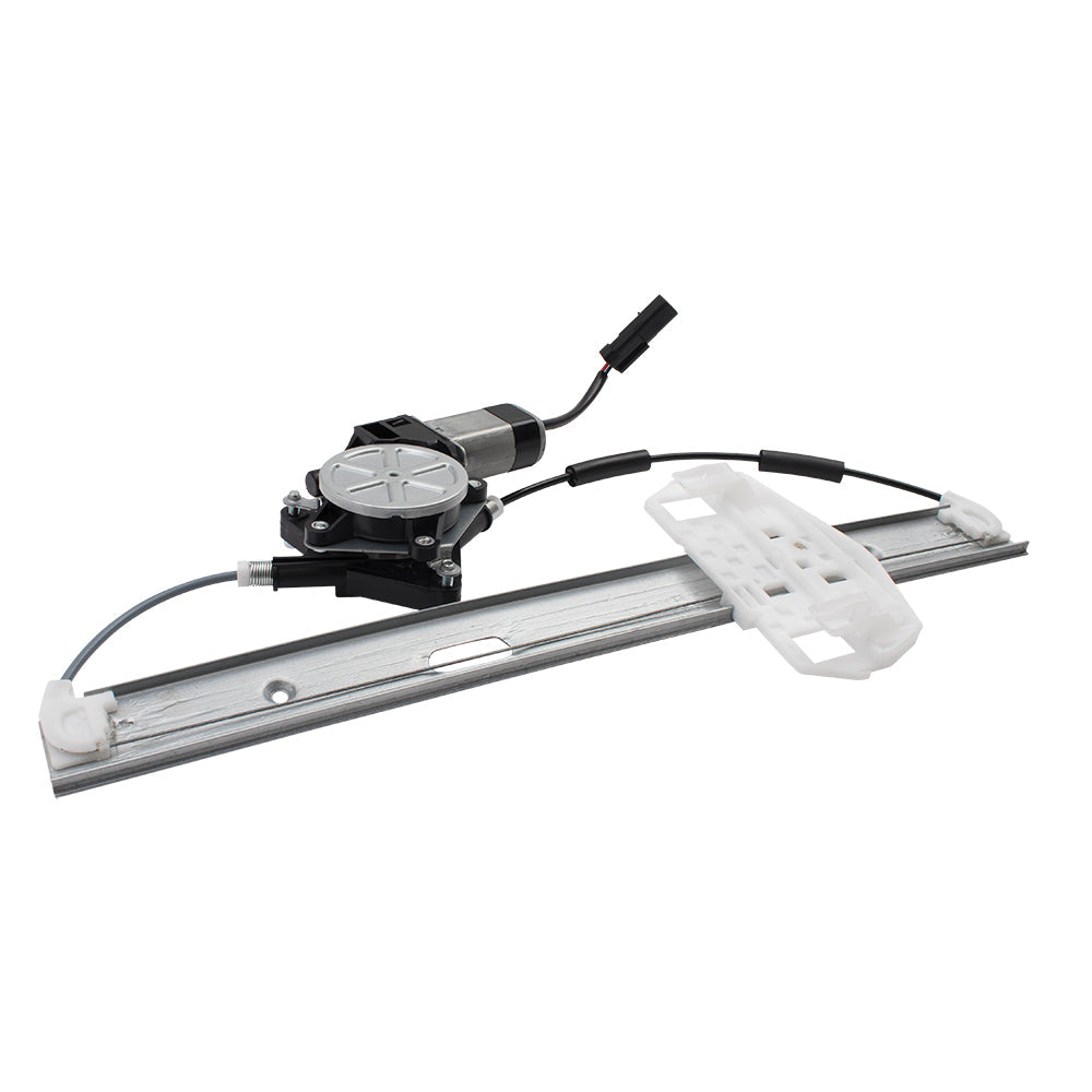 Passenger Rear Power Window Lift Regulator w/ Motor Assembly Compatible with 2007-2018 Wrangler 68014950AA 68014952AA