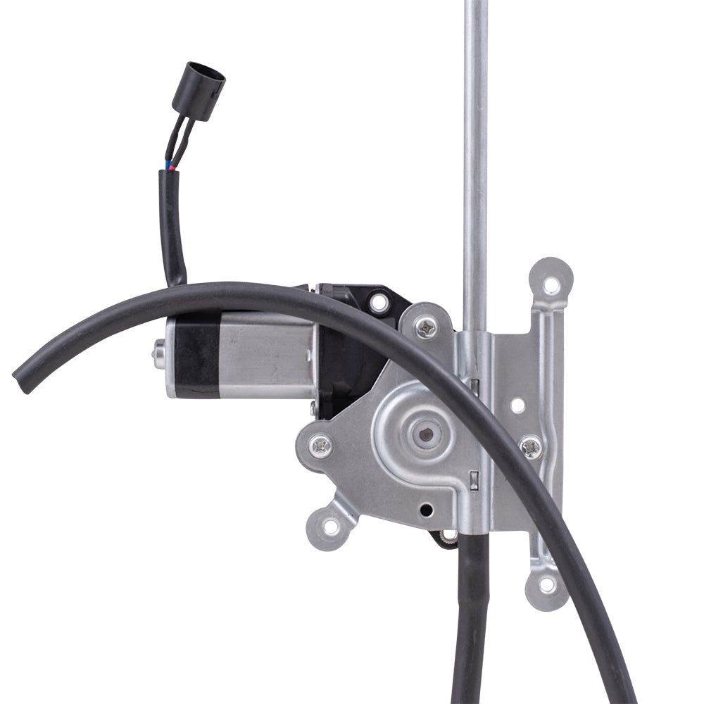 Front Passenger Side Power Window Regulator with Motor Compatible with 1996-2010 FLD/ 2005-2011 Classic/ 2007-2008 FLD112