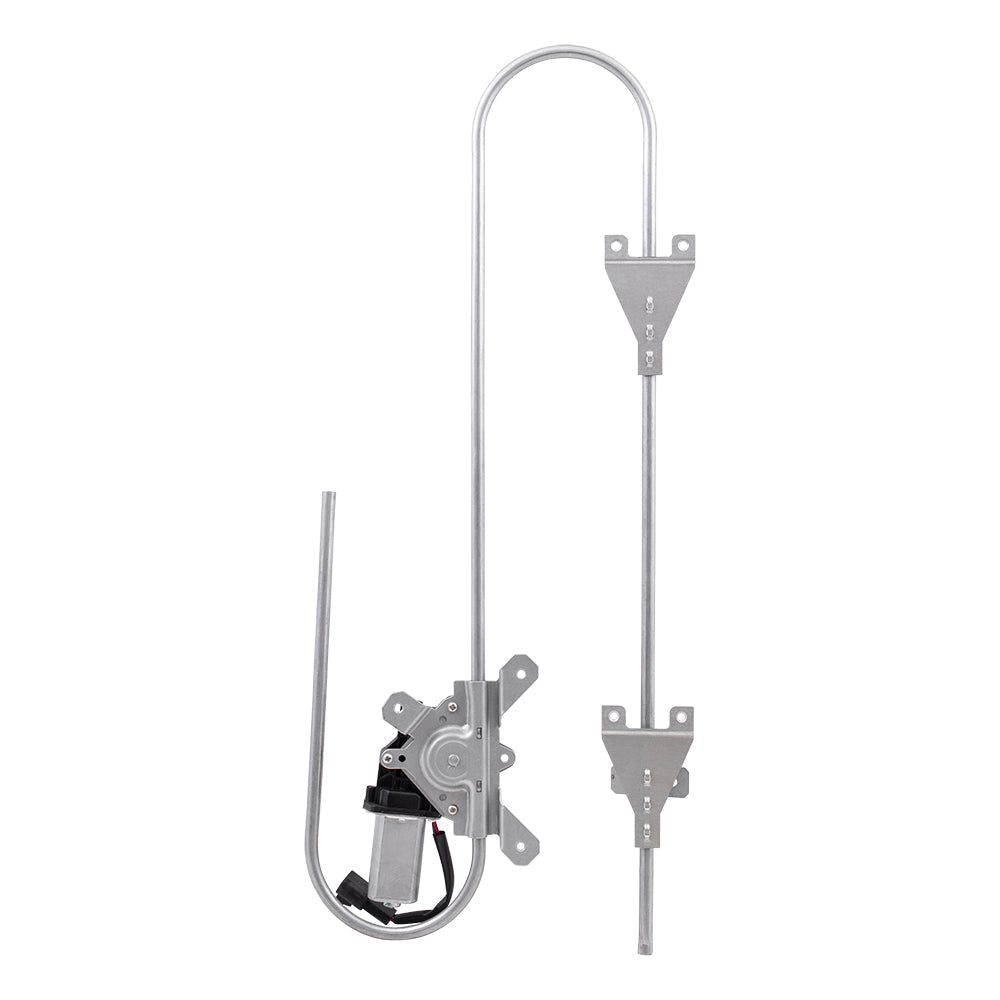 Front Driver Side Power Window Regulator with Motor Compatible with 2005-2020 Trucks