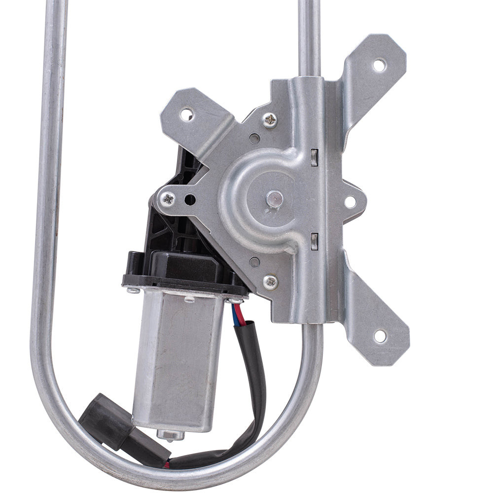 Front Driver Side Power Window Regulator with Motor Compatible with 2005-2020 Trucks