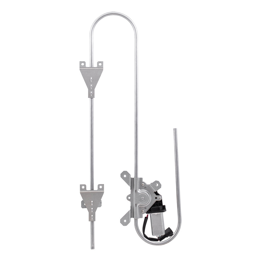 Front Passenger Side Power Window Regulator with Motor Compatible with 2005-2020 Trucks