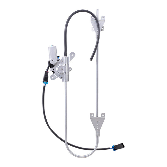 Front Driver Side Power Window Regulator with Motor Compatible with 2003-2011 T2000/ 2011-2015 T700/ 2005-2011 587/ 2006-2010 387/ 2006-2009 386