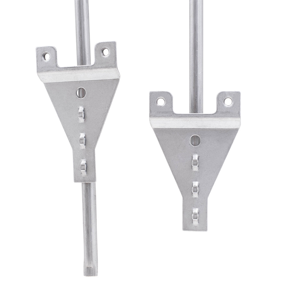 Front Driver and Passenger Side Power Window Regulators with Motor Compatible with 1987-1996 357/ 1987-1988 378/ 2003-2005 379