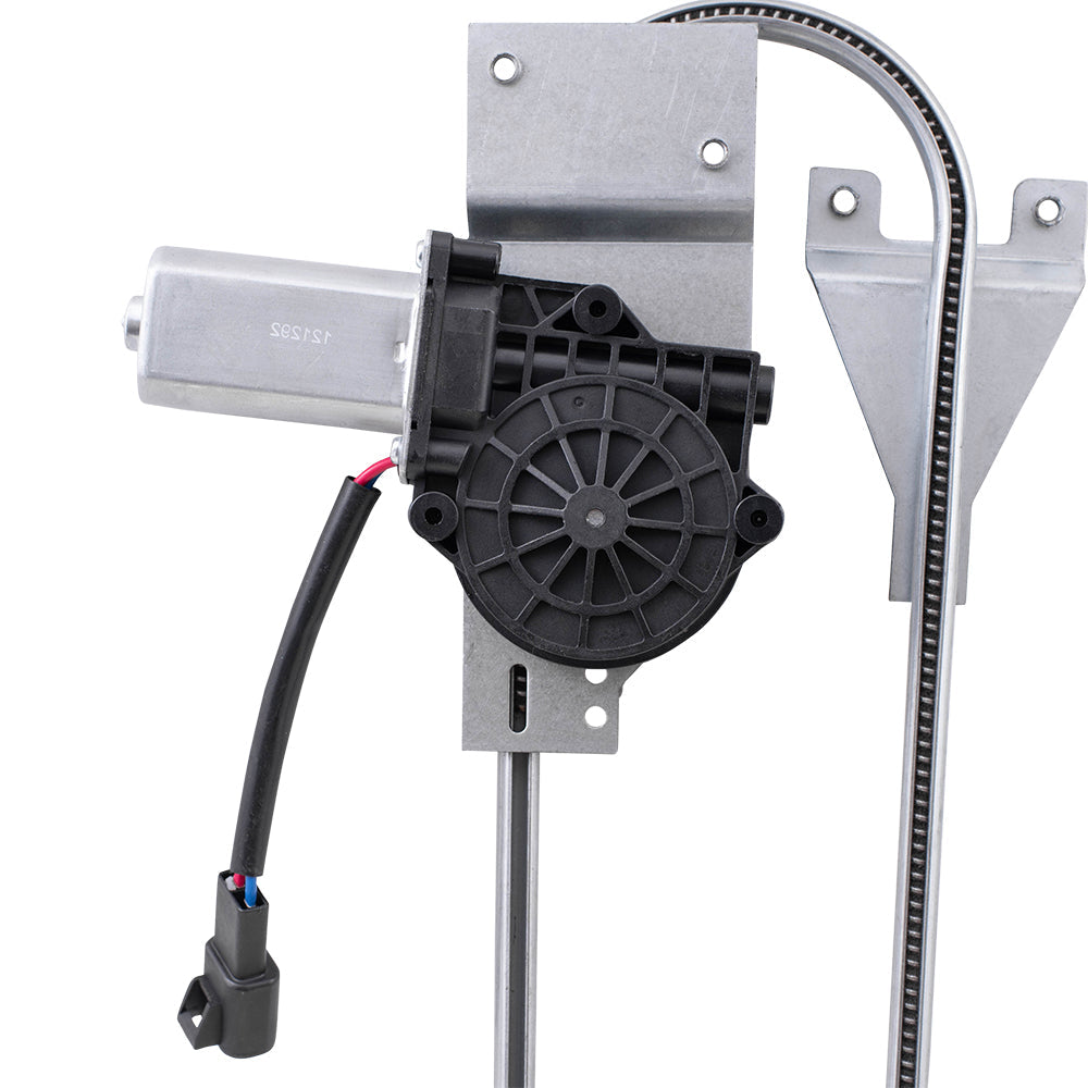 Front Driver Side Power Window Regulator with Motor Compatible with 1987-1996 357/1987-1988 378/2003-2005 379