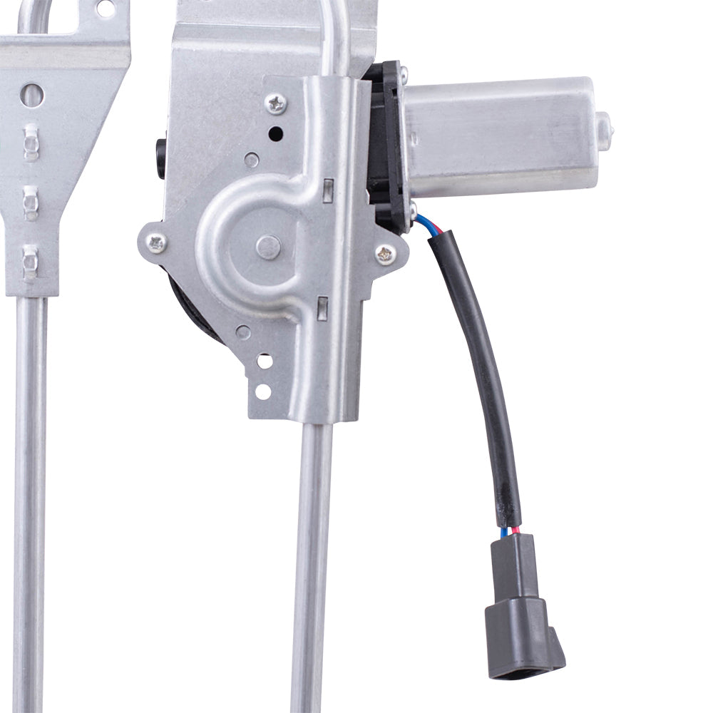 Front Driver Side Power Window Regulator with Motor Compatible with 1987-1996 357/1987-1988 378/2003-2005 379
