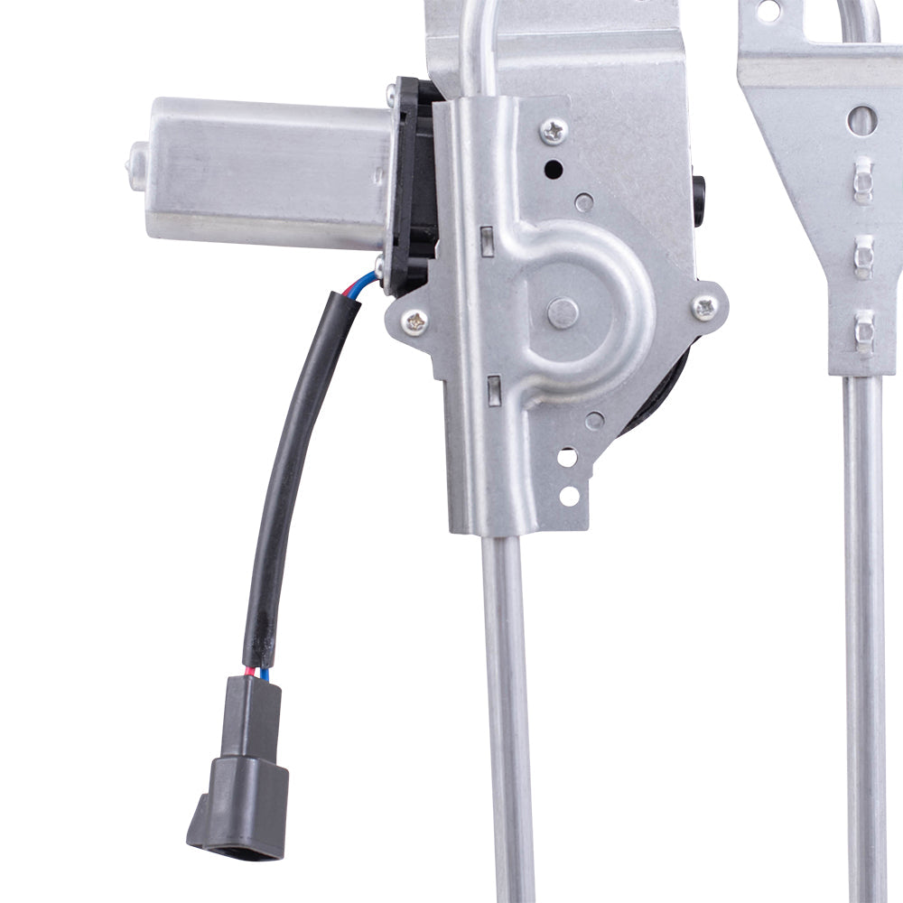 Front Passenger Side Power Window Regulator with Motor Compatible with 1987-1996 357/ 1987-1988 378/ 2003-2005 379